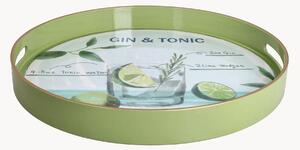 Kulatý tác Gin & Tonic Serving Summer Time
