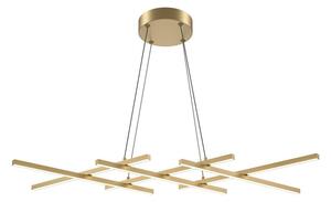 Maytoni Závěsné LED svítidlo HALO, 40W, d. 103,5 cm, CRI80 Barva: Zlatá