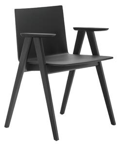 PEDRALI - Židle s područkami OSAKA 2815 DS - černá