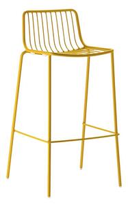 PEDRALI - Vysoká barová židle NOLITA 3658 DS - žlutá