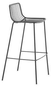 PEDRALI - Vysoká barová židle NOLITA 3658 DS - antracit