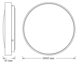 Osram - LED Stropní svítidlo CEILING LUXO LED/36W/230V pr. 49 cm zlatá