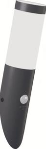 Brilagi - Venkovní nástěnná lampa se senzorem ELIA 1xE27/20W/230V IP44 antracit