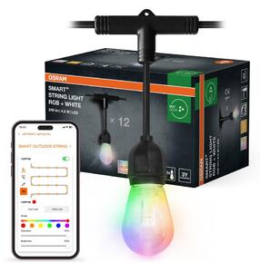 Osram - LED RGB Stm. venkovní řetěz SMART+ STRING 12xLED/230V 7,47m IP44 Wi-Fi