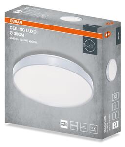 Osram - LED Stropní svítidlo CEILING LUXO LED/24W/230V pr. 38 cm stříbrná