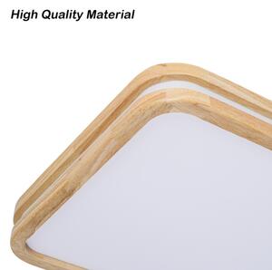 Brilagi - LED Stmív. svítidlo MOLINA SQUARE LED/128W/230V dub 90x60 cm + DO