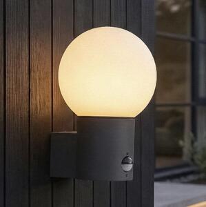 Kanlux 46081-Venkovní nástěnná lampa se senzorem STONO 1xE27/15W/230V IP65 antr