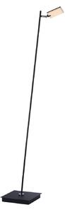 Stojací Lampa PURE, Pure Mira, stmívatelné, Černá, Obývací pokoj, Kov, Moderní