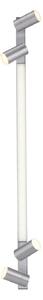 Stropní Lampa PURE, PURE Lines Spot, stmívatelné, Šedá, Obývací pokoj, Kov, Moderní
