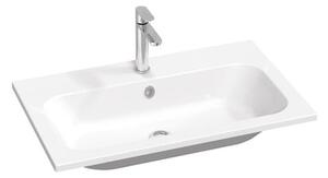 Umyvadlo Ravak Chrome Slim 80x49 cm otvor pro baterii uprostřed XJG01180001