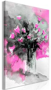 Obraz - Kytice barev - růžová 40x60