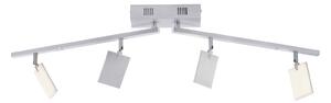 Stropní Lampa PURE, Mira, stmívatelné, Metalická, Obývací pokoj, Kov, Moderní
