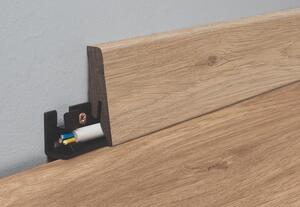 Lišta soklová Naturel hnědá, MDF, délka 260 cm, L58C8471