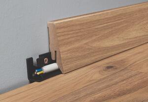 Lišta soklová Naturel hnědá, MDF, délka 260 cm, výška hrany 58 mm, K58C5549