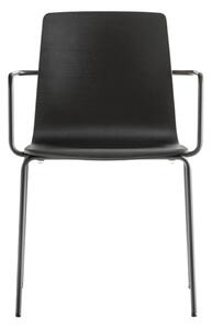 PEDRALI - Židle s područkami INGA 5614 DS - černá
