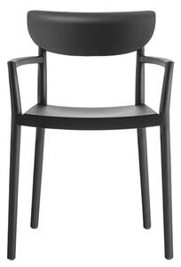 PEDRALI - Židle s područkami TIVOLI 2805 DS - černá