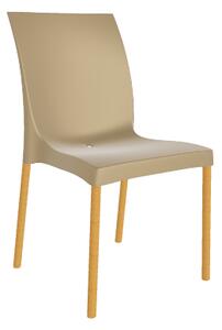 GABER - Židle IRIS BL, světle hnědá/buk
