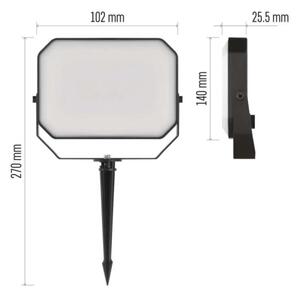 SADA 3x LED RGBIC Stm. ven. reflektor LED/14W/230V 3000-6500K IP65 Wi-Fi Tuya