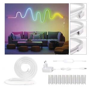 RGBIC LED Stmívatelný pásek GoSmart LED/24W/230V 3 m Wi-Fi Tuya