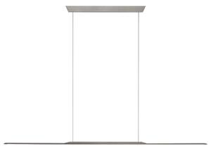 Závěsná svítidlo PURE, Surface, stmívatelné, Šedá, Obývací pokoj, Hliník, Moderní