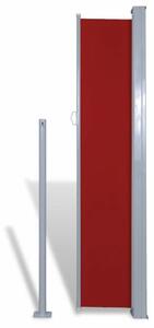 Zatahovací boční markýza 160x300 cm Dekorhome Červená