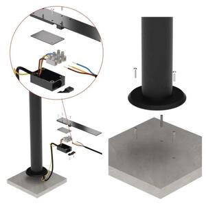 LED Venkovní flexibilní lampa NIKA LED/12,5W/230V IP44 50 cm