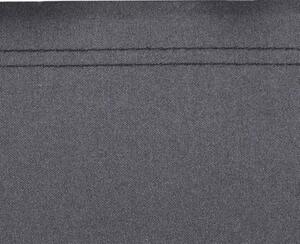 Zatahovací postranní markýza / zástěna 160x600 cm Černá
