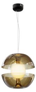 Maytoni Závěsné LED svítidlo REBEL, 6W, Ø 30,2 cm, CRI80 Barva: Zlatá