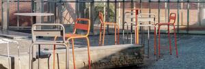 ISIMAR - Barová židle BARCELONETA vysoká - bílá
