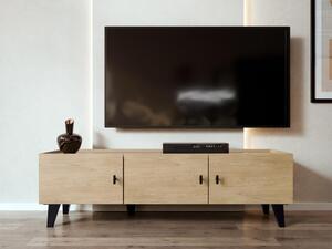 Moderní TV stolek Cleurion 150 3D, Barva: dub cremona Mirjan24 5903211412349