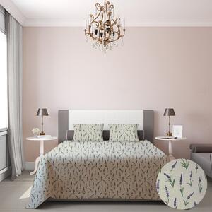 Ervi Gobelínový přehoz na postel jednolůžko/dvoulůžko - Levandulová elegance