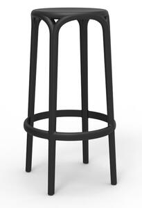 VONDOM - Barová židle BROOKLYN - černá