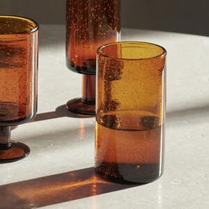Sklenice na vodu z recyklovaného skla Oli Amber 220 ml