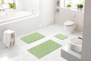 LineaDue TERAZZO - Koupelnová předložka zelená Rozměr: 60x100 cm