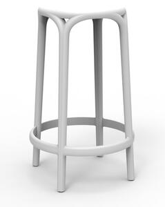 VONDOM - Nízká barová židle BROOKLYN - bílá