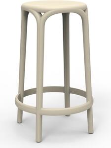 VONDOM - Nízká barová židle BROOKLYN - béžová