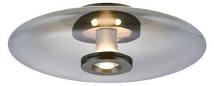 Stropní Lampa PURE, Vitrum, stmívatelné, Šedá, Obývací pokoj, Sklo, Moderní