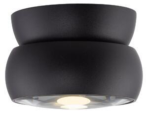 Stropní Lampa PURE, Move, stmívatelné, Černá, Obývací pokoj, Kov, Moderní