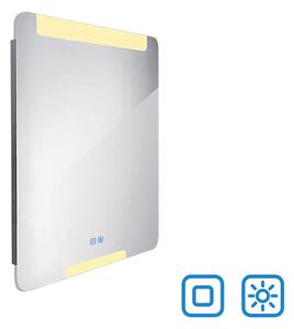 Nimco LED zrcadlo 10,5W, 60x80 cm se dvěma dotykovými senzory