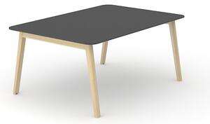 NARBUTAS - Jednací stůl NOVA WOOD HPL 160 x 140 cm
