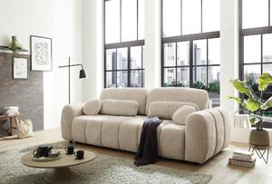 ROZKLÁDACÍ POHOVKA, textil, béžová MID.YOU - Rozkládací pohovky, Online Only
