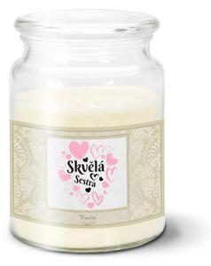 Sablio Svíčka Skvělá sestra - 500 g