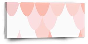 Sablio Obraz Růžové obloučky - 110x50 cm