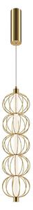 Maytoni Závěsné LED svítidlo GOLDEN CAGE, 17W, Ø 13,9 cm, CRI80