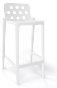 GABER - Barová židle ISIDORO 76 - vysoká, bílá