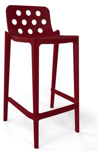 GABER - Barová židle ISIDORO 76 - vysoká, vínová