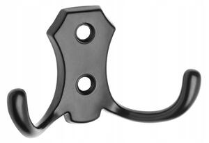 Věšák GTV WZ-B0-K24-20 78x27x46 mm černý