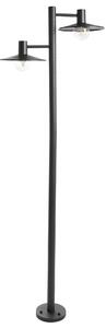 Venkovní sloupová lampa BARALIA Černá