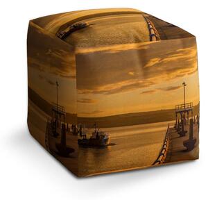 Sablio Taburet Cube Molo - 40x40x40 cm