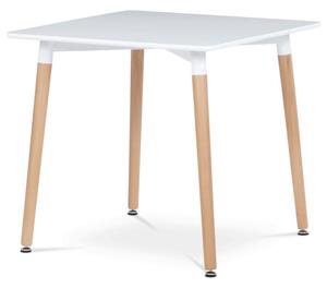 Jídelní stůl DT-303 bílý / naturální